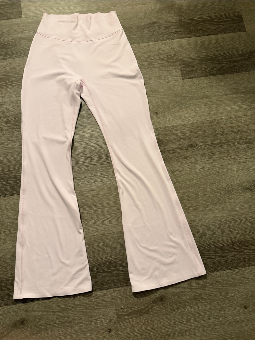 Victoria Secret Pink light Pink Flared Yoga Pants